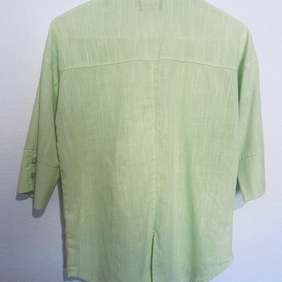 VICI Collection Cotton Linen
Button Up Shirt. - Picture 7 of 8